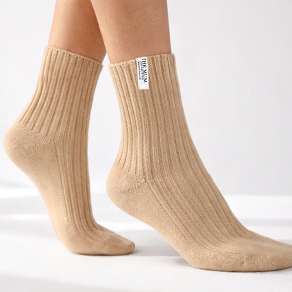 Wool Blend Crew Socks