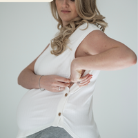 Hannah Breastfeeding & Maternity Button Down Top