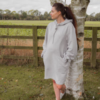 Luca Breastfeeding & Maternity Hoodie Dress